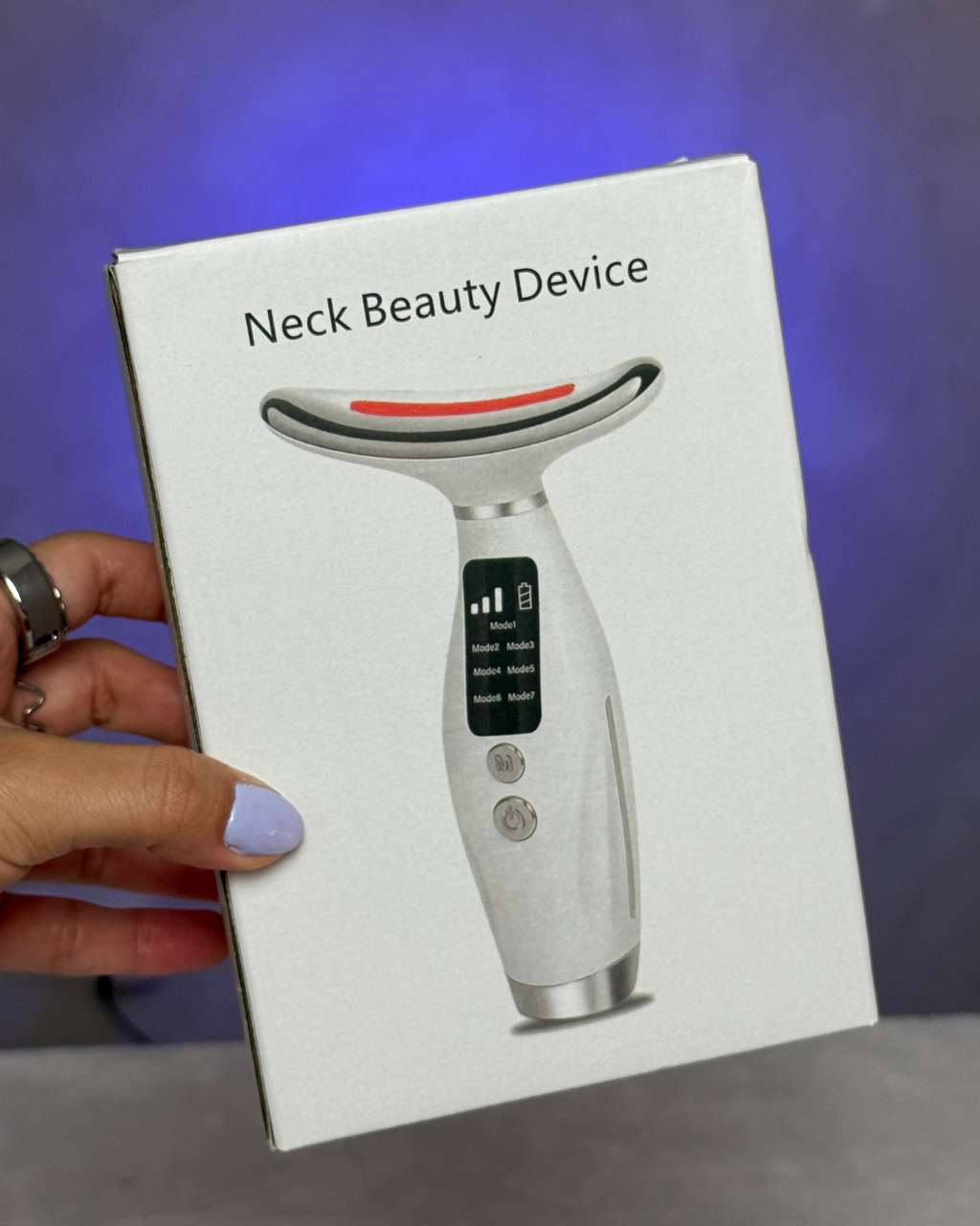 Terapia de Luz LED para Rostro Gua Sha LED - Elimina Papada