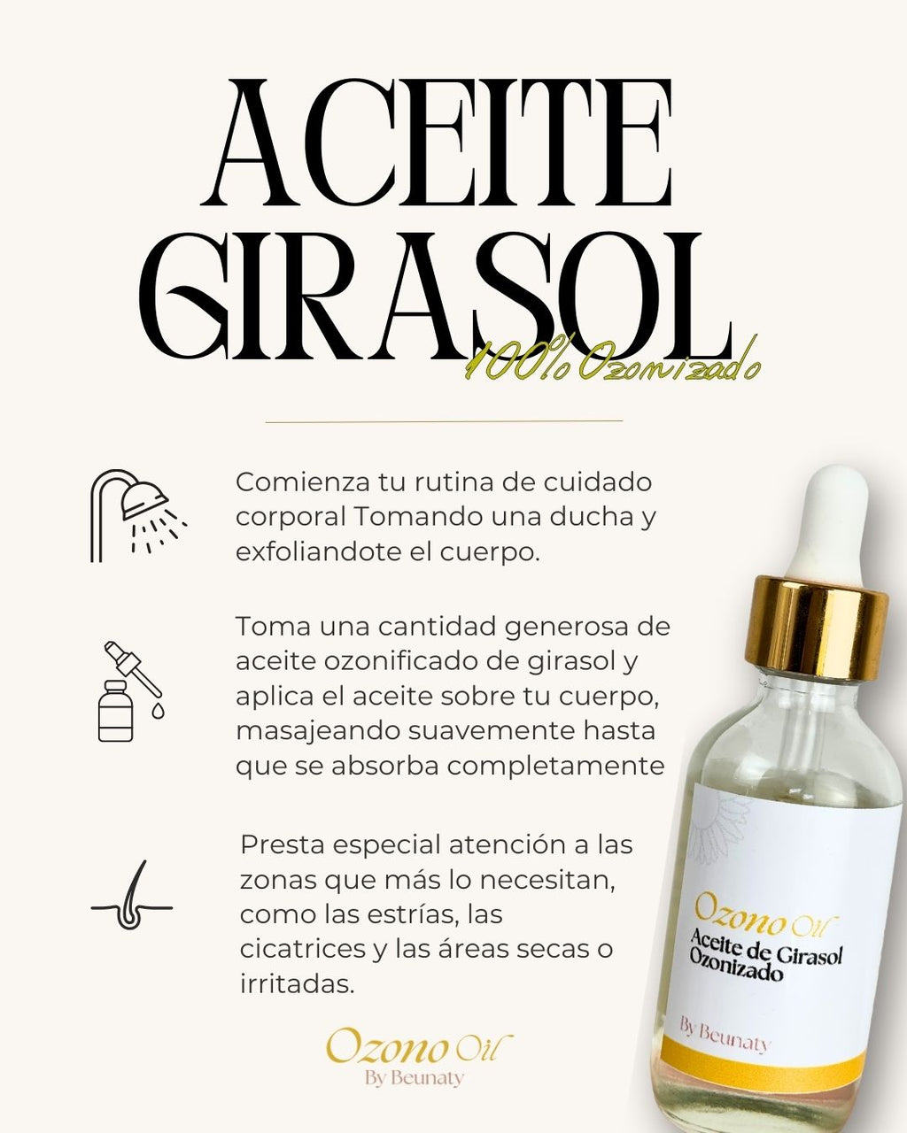 Aceite Ozonificado Girasol