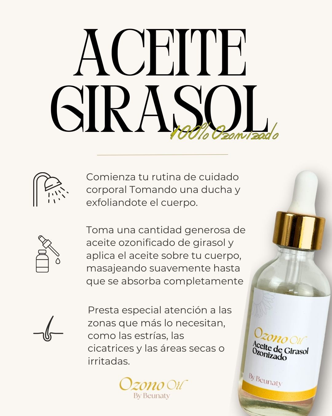 Aceite Ozonificado Girasol