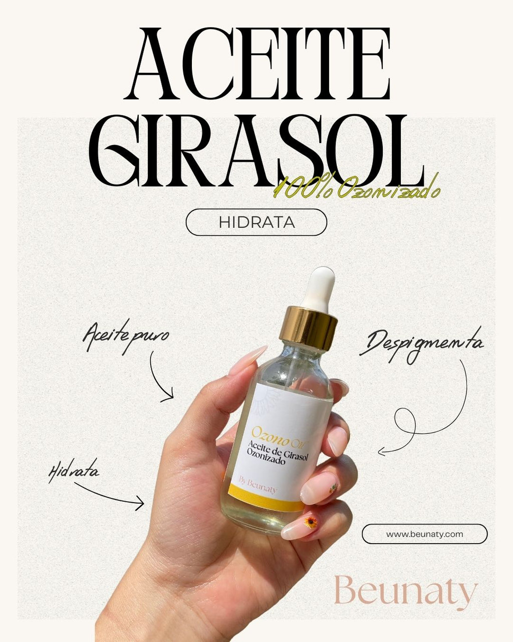 Aceite Ozonificado Girasol