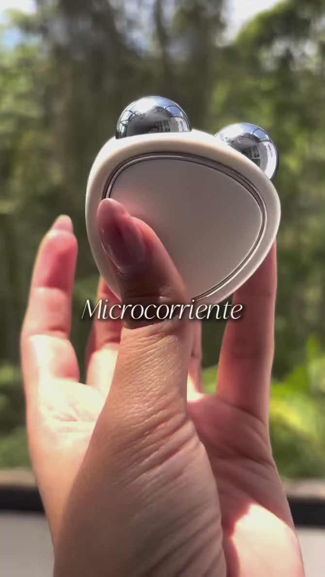 Micro Corriente Facial Masajeador Estiramiento Usb Portátil