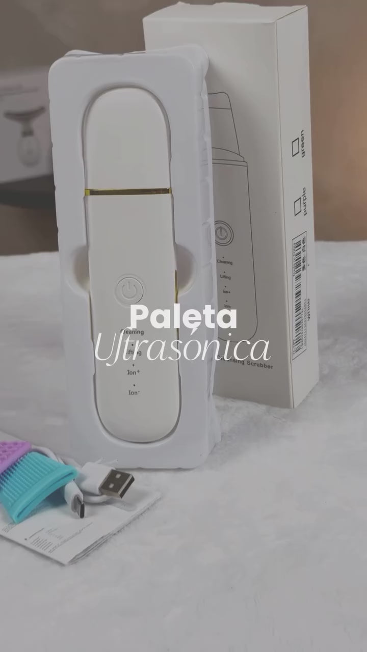 Paleta Ultrasónico Portátil - Espatula Limpieza Facial